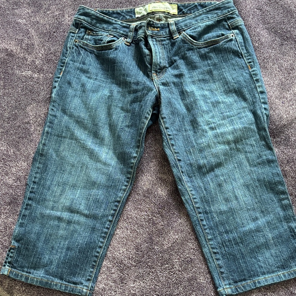 Loft slim cropped Jeans 8